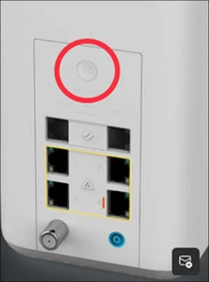 Xfinity router reset vs WPS button