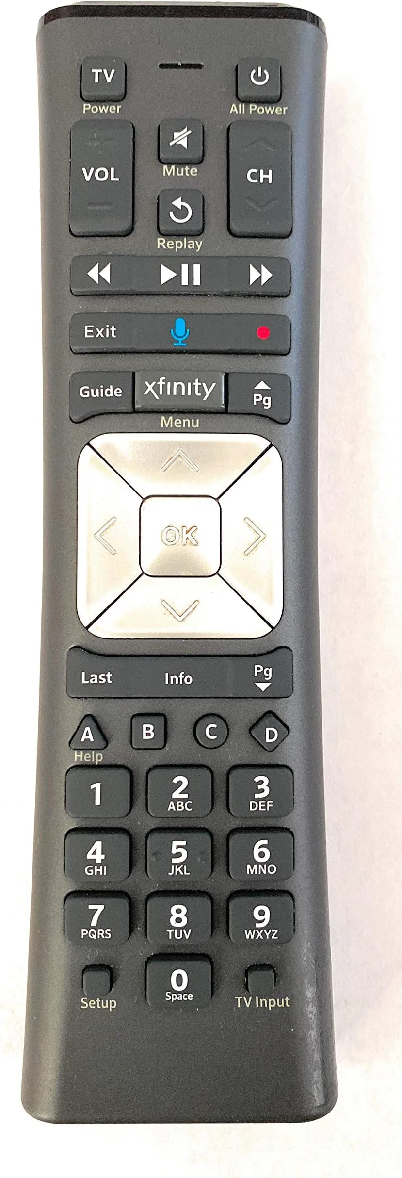 Xfinity XR16 remote control