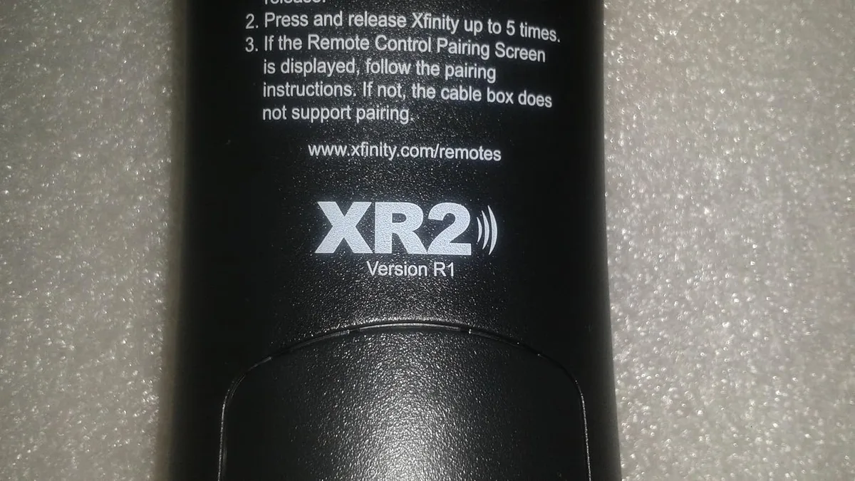 XR2 battery compartment